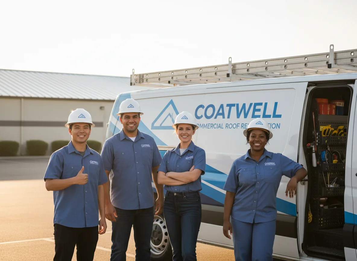 Commercial roof coating company in New Waverly, TX